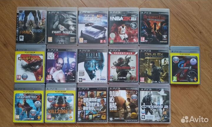 Диски для Sony PS 3