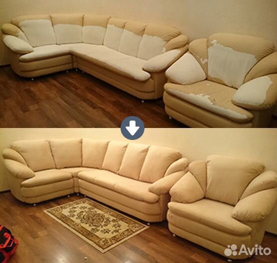 Перетяжка, обивка и ремонт мягкой мебели