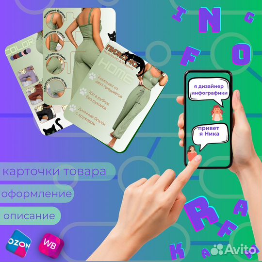 Оформление карточек на маркет плейсах