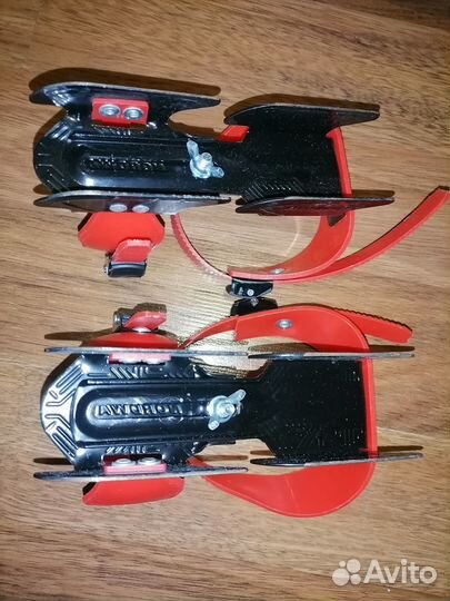 Коньки раздвижные двухполозные