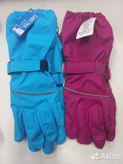 Непромокаемые весенние перчатки краги