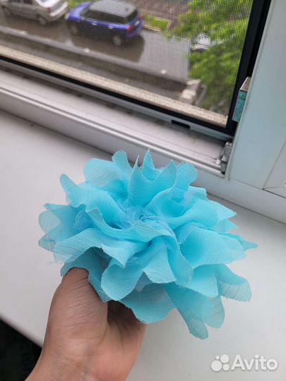 Брошь- Заколка тканевая