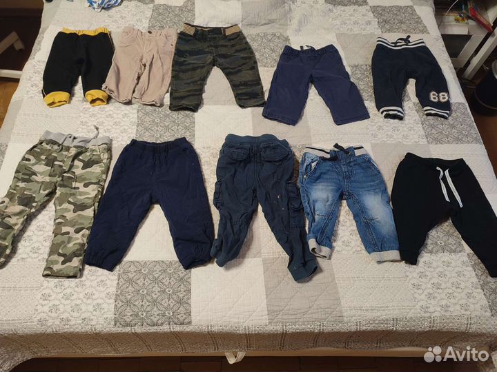 Вещи пакетом на мальчика 12-18 месяцев