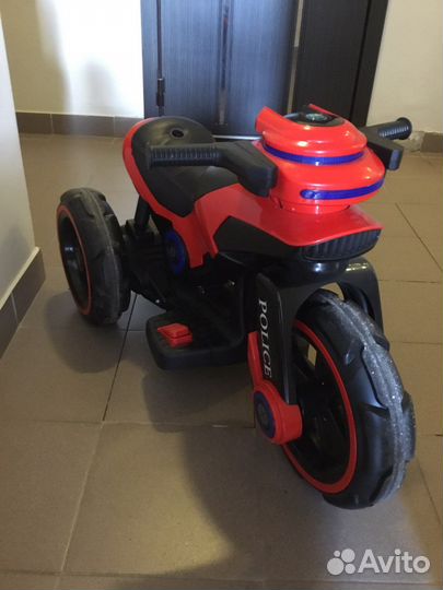 Детский мотоцикл на аккумуляторе бу