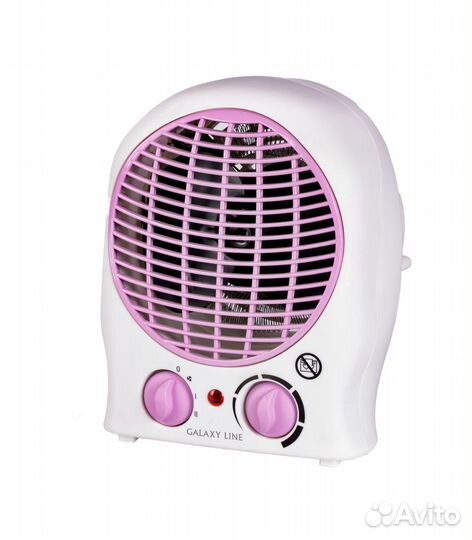 Тепловентилятор Galaxy Line GL8176, 2000 Вт, белы