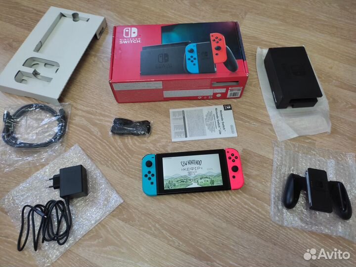 Nintendo Switch Rev 2 Прошитая Чип 160gb