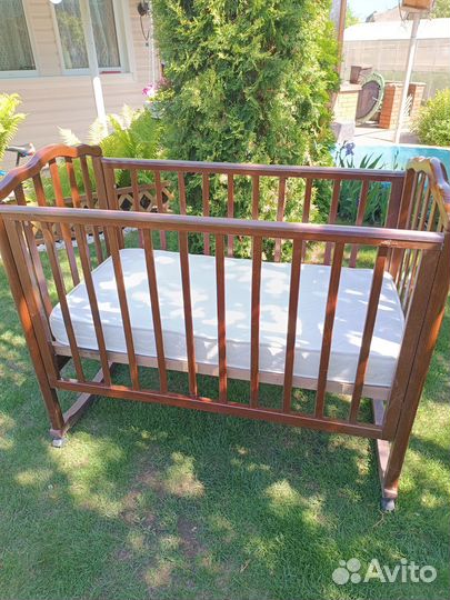 Детская кровать для новорожденных бу