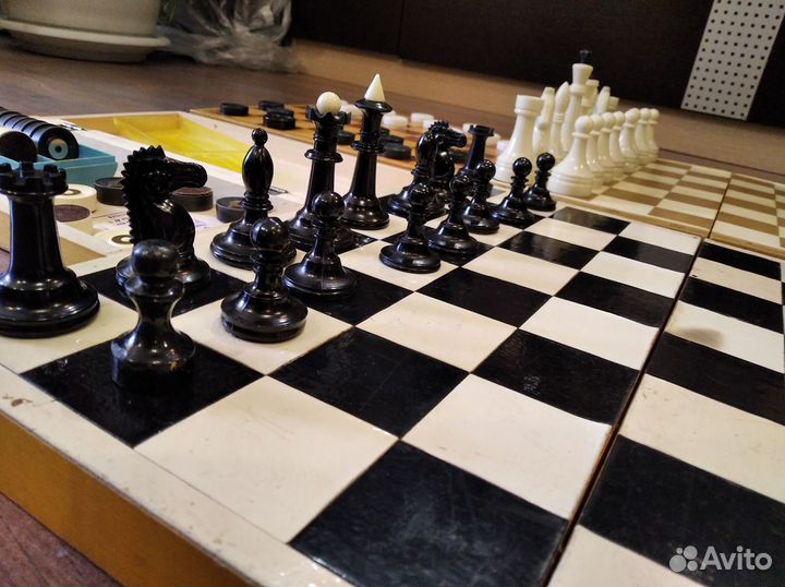 Шахматы СССР 40х40 и шашки