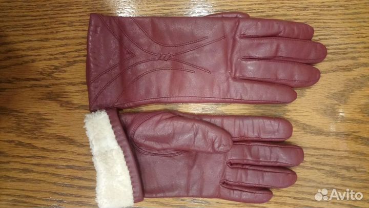 Перчатки кожаные - размер 7