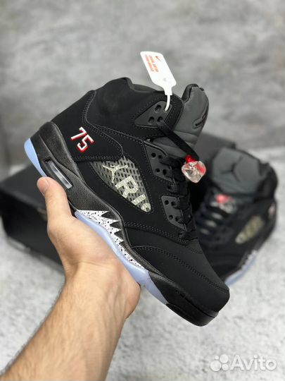 Nike Air Jordan 5 Черные