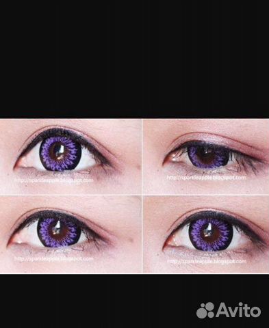 Цветные линзы разные