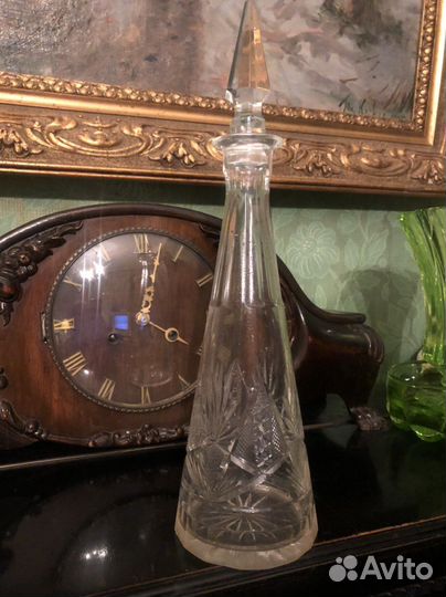 Хрустальный штоф