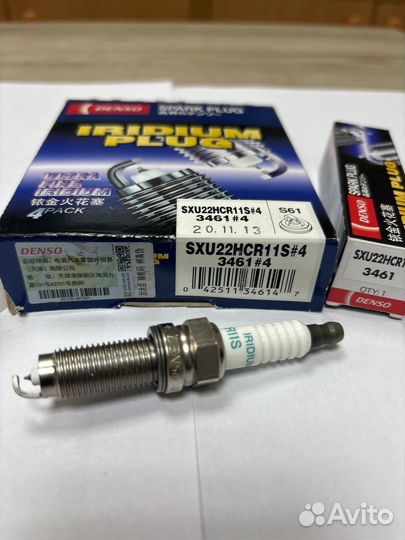 Свечи Denso iridium 3461 SXU22HCR11S