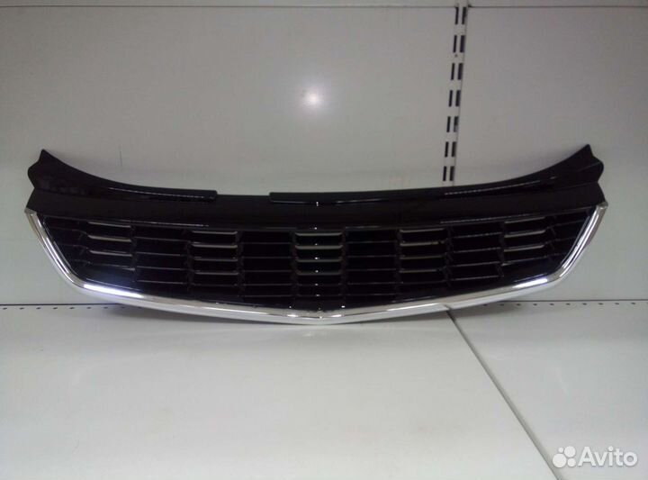 Решетка радиатора Приора 2 верхняя соты Новая