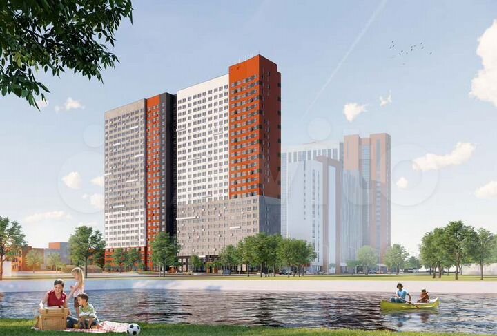 2-к. квартира, 60 м², 10/29 эт.