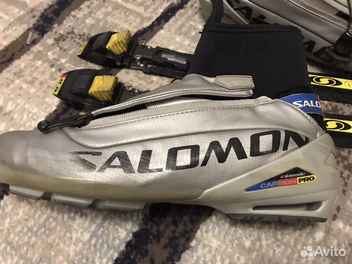 Лыжные ботинки salomon classik carbon pro
