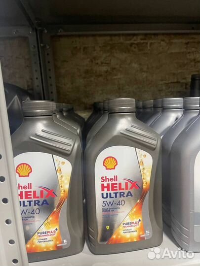 Масло моторное Shell helix ultra 5W-40 1литр