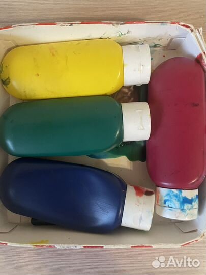 Пальчиковые краски безопасные