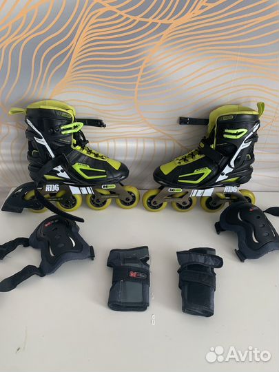 Роликовые коньки мужские 42-43 размер