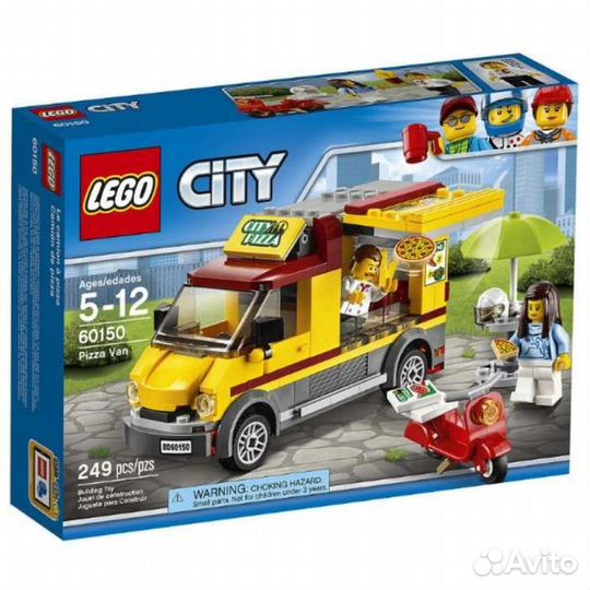 Lego City фургон с пиццей