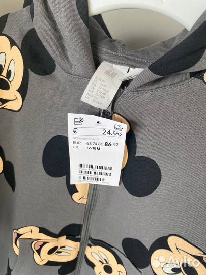 Комбинезон детский H&M Disney Mickey Mouse Printed