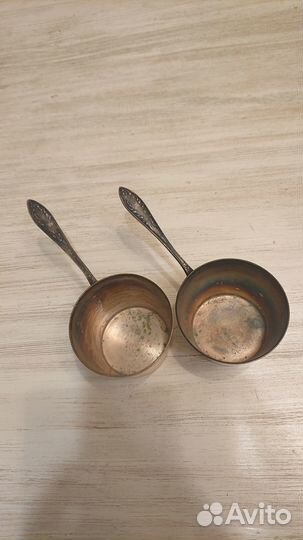 Кокотницы мельхиор СССР