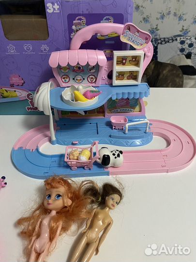 Игрушки пакетом для девочки