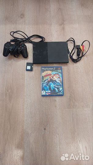Sony playstation 2 PS2 slim прошитая