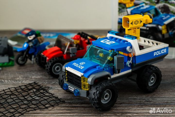 Lego City 60172 Погоня по грунтовой дороге