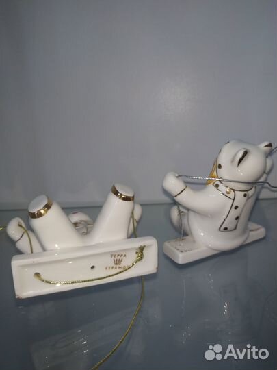 Ёлочные игрушки Фарфор