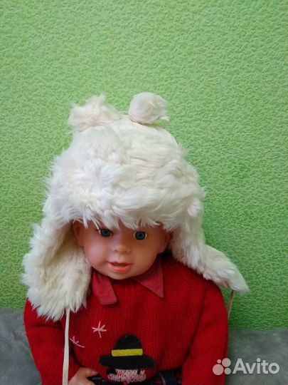 Шапка ушанка для девочки