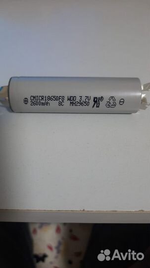 Литий ионные батареи 18650