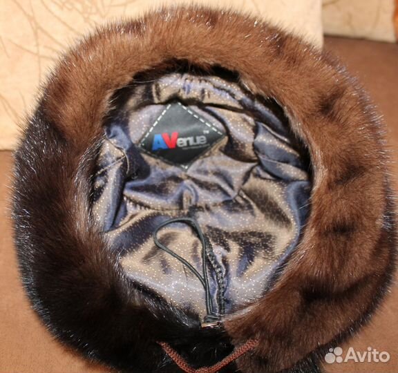 Норковую шапку. б/у 1 сезон