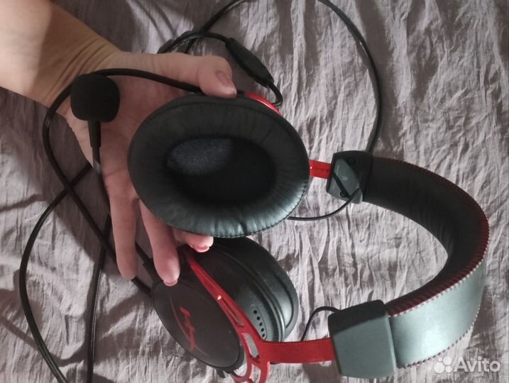 Игровые наушники hyperx с микрофоном