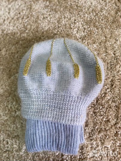 Шапка и шарф женский