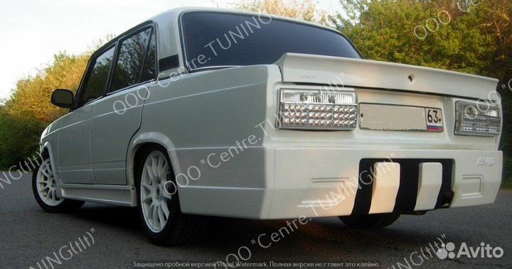 Бампер ваз 2107