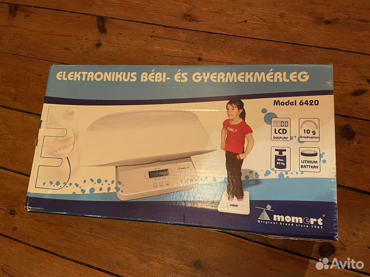 Весы для новорожденных momert 6420