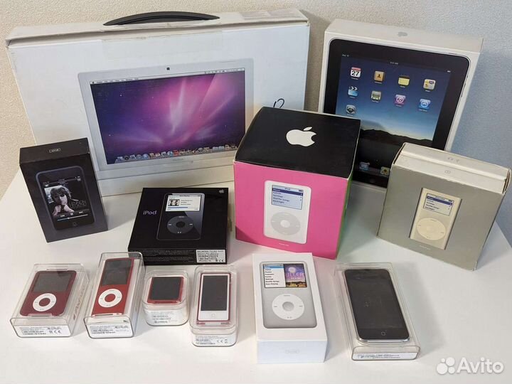 Коллекция техники Apple (iPod, iPad, Macbook)