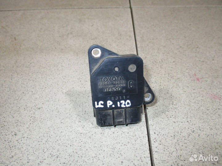 Расходомер воздуха Toyota Land Cruiser Prado 120