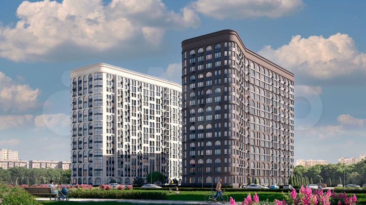 2-к. квартира, 77 м², 7/16 эт.