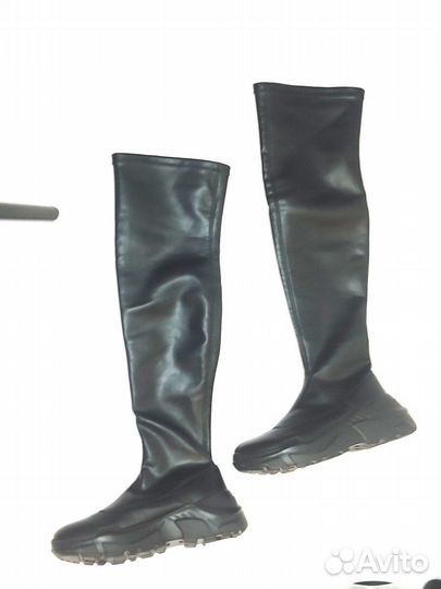 Новые женские сапоги ботфорты Tendance