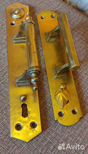 Старинные дверные ручки, клеймо