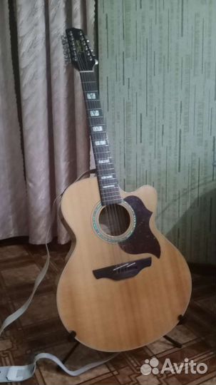 Гитара электроакустическая Takamine EGS-523SC-12