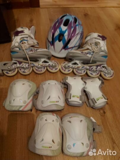 Детские ролики и защита