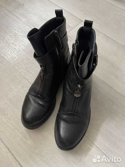 Осенние ботинки 37 кожаные
