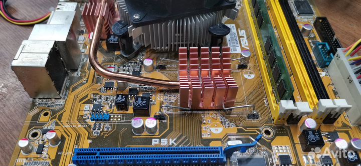 Комплект MB Asus P5K+Intel Pentium Dual Core E22