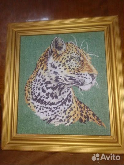 Картина вышитая крестом 