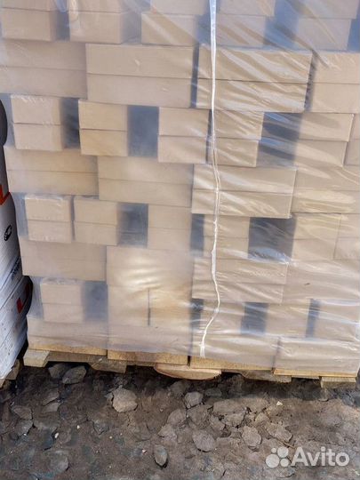 Кирпич облицовочный солома, желтый Кощаково