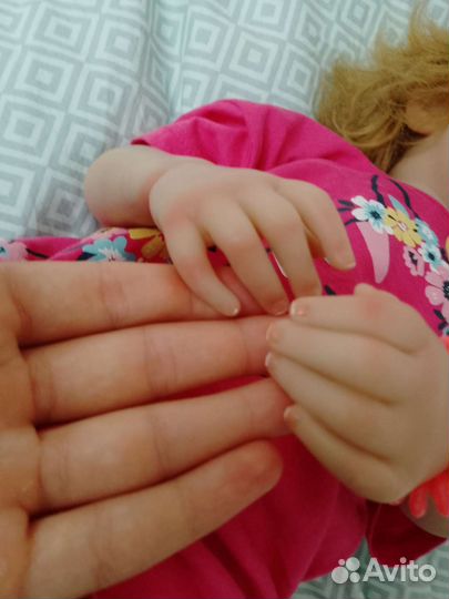 Кукла реборн Лиам девочка