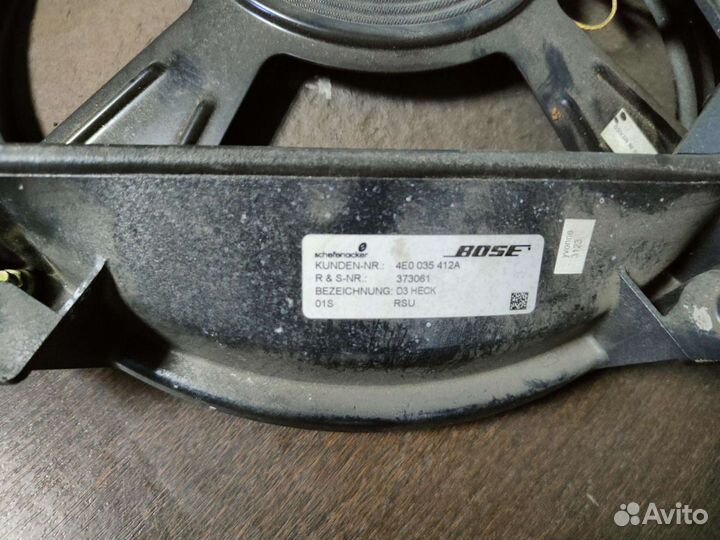 Сабвуфер audi a8 d3 bosse 2005год